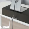 زیرمانیتوری کشودار چوبی دکورین مدل DEC-0007 مشکی - Image 6