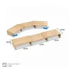 استند مانیتور و نظم دهنده رومیزی قابل تنظیم چوبی دکورین مدل DEC-0026 - Image 11