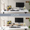 استند مانیتور و نظم دهنده رومیزی قابل تنظیم چوبی دکورین مدل DEC-0026 - Image 9